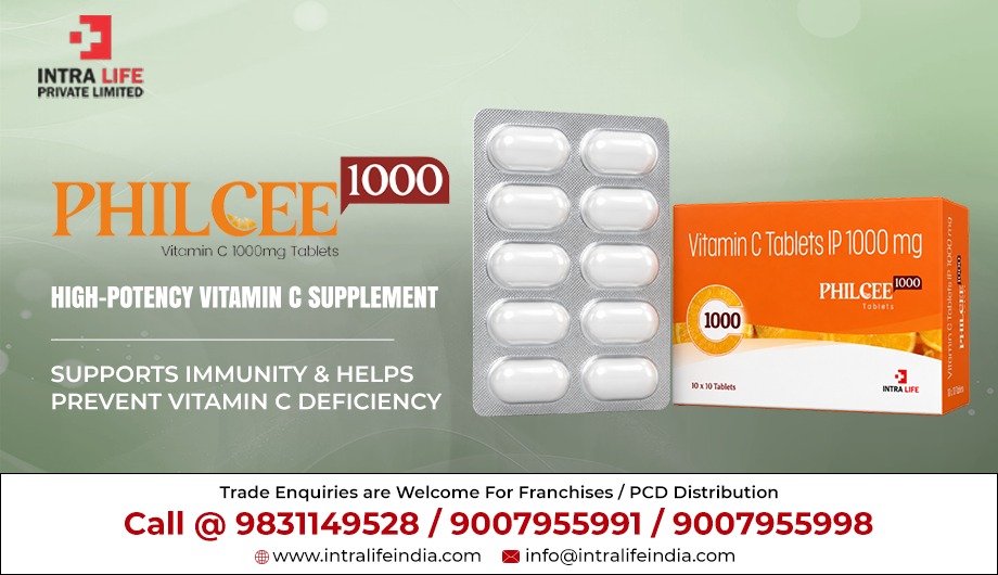 PHILCEE-1000 Tablets – Vitamin C 1000mg for Immunity and Overall Health
